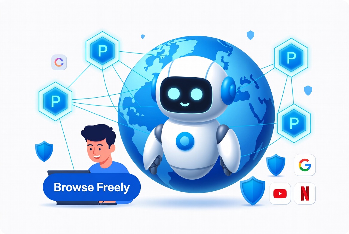 ProxyOrb – browse freely and securely